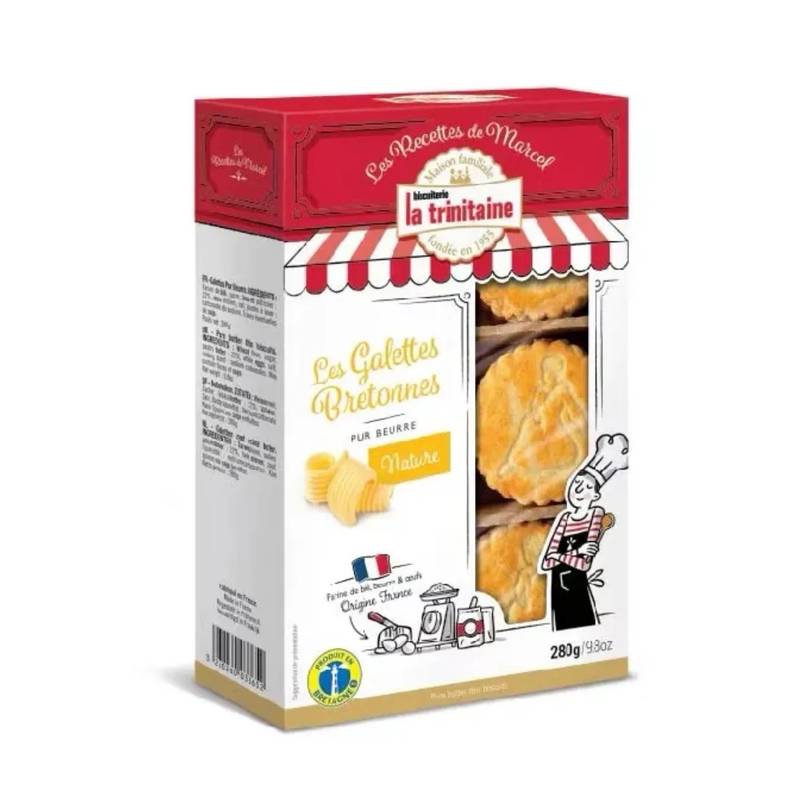 Breton Butter Galettes Nature — Épicurien French Bakery Bangkok