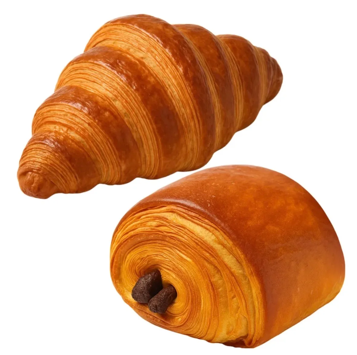 Croissant + Chocolate Pastry Bun